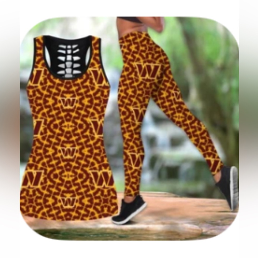 Washington Commanders athletic sports outfit.